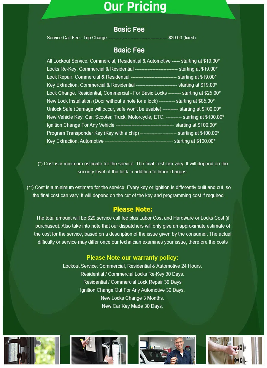 All Day Locksmith Service Clearwater, FL 727-322-4657